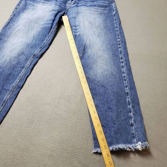 KanCan  Angelina High Rise Slim Straight Cropped Jeans Size 11 / 29 - Picture 13 of 14